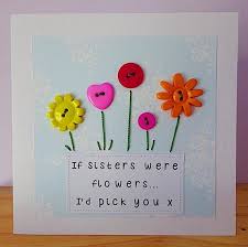 Creative Birthday Card Ideas For Sister Special Sister Birthday Card Purple Patchwork Heart Fabric Etsy Sister Birthday Card Sister Gifts Diy Christmas Cards Kids