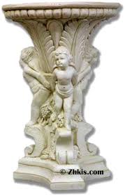 Cherub Statue Table Table Base Unique End Tables Tiger Wall Decor