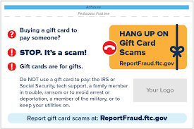 Gift cards are for gifts, not for payments. Stop Gift Card Scams Ftc Consumer Information