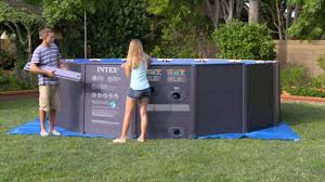 Guide Intex Installation Piscine Graphite Intex Youtube