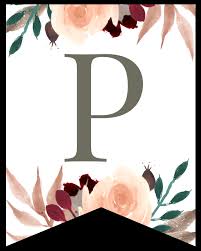 Learn vocabulary, terms and more with flashcards, games and other study tools. Fall Floral Alphabet Banner Letters Free Printable Paper Trail Design