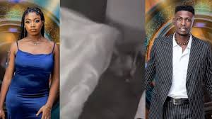 3:24pm on jul 28 ; Bbnaija 2021 Sammy And Angel Cuddle In Bed Video Intel Region