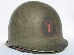 34th Us Infantry Division M1 Officer Helmet Wwii Pin By Paolo Marzioli Army Helmet Helmet Riding Helmets