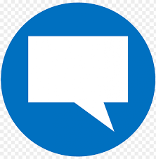 vector icon of a speech bubble facebook comments icon png image with transparent background toppng
