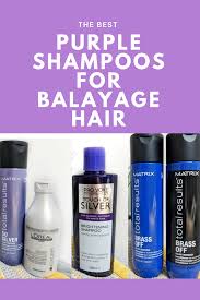 Purple shampoo is a mix of direct dye and shampoo, and it was designed to help eliminate that yellow, brassy effect that can eventually show up on highlighted hair, says holly dear. Balayage Purple Shampoo Novocom Top