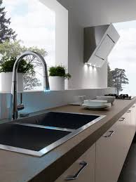 contemporary kitchens without upper