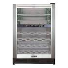 24-inch Wide Dual-Zone Wine and Beverage Cooler with Stainless Steel Door BTWB530STF Master Chef