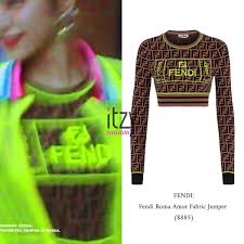 Fendi fascinates with its creative designs which are characterized through innovative cuts and futuristic prints. Itzy Fashion On Twitter Yeji It Z Icy Visual Film Fendi Fendi Roma Amor Nylon Dress 3 390 Fendi Fendi Roma Amor Fabric Jumper 885