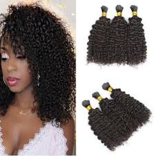 There are synthetic braiding hair with variety styles such as new yaky braiding, deep braiding, body wave braiding afro kinky braiding, super french braiding, afro. Mongolian Afro Kinky Curly Human Hair Braiding Hair Bulk No Attachment Grade 8a Unprocessed Natural Black Hair Bulk Human Hair For Crochet Bulk Human Hair Suppliers From Sweety Humanhair 4 54 Dhgate Com