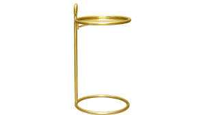 Round Brass C Table C Table Brass Side Table
