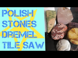 Dremel Rock Polishing - Moss Agate | View Crystals With A Microscope -  Youtube