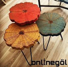 Cicek Zigon Sehpa Havali Ahsap Projeleri Ahsap Isleme Ahsap Projeleri