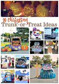 Christian Trunk Or Treat Ideas For A Non Scary Halloween Trunk Or Treat Christian Halloween Treats Christian Halloween