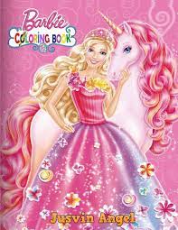 For boys and girls, kids and adults, teenagers and toddlers, preschoolers and older kids at school. Barbie Coloring Book For Kids Ages 4 8 Angel Jusvin Amazon De Bucher