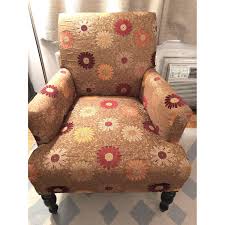Pier 1 Liliana Daisy Gold Armchair Aptdeco