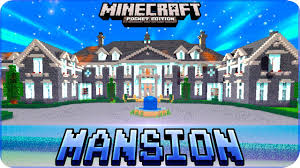 Version one of this built was called by him as tropical puyol hamehame mansion which you. Minecraft Pe Maps Huge Mansion House Map With Download Ios Android Mcpe 1 0 4 1 0 Youtube