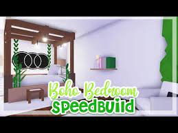The beauty of the bedroom is touching you will definitely love this boho style idea, once adopt this one for you. Boho Style Bedroom Speedbuild Boho Bedroom Decor Adopt Me Roblox Youtube
