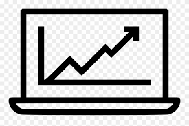 online marketing growth chart png icon of online marketing