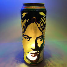 Joe Elliott Beer Can Lantern! Def Lep Pop Art Portrait Lamp, Unique Gift! :  Amazon.co.uk: Handmade Products