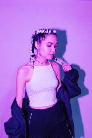 Trendy Young Woman In Pink Neon Download This High Resolution Stock Photo By Milles Studio From Stocksy United Neon Photoshoot Neon Photography Pink Portrait