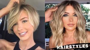 Having short hair creates the appearance of thicker hair and there are many types of hairstyles to choose from. Chic Short Haircuts That Are Now Trending 2020 2021 Hairstyles Youtube