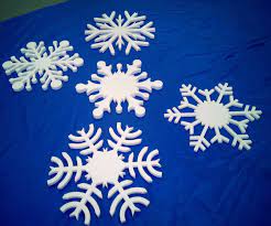 Check spelling or type a new query. Large Snowflakes Polystyrene Snowflakes Christmas Decorations