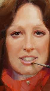 Portrait of Karen made from retro photo 🎨