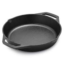 Brutally tough for decades cooking. Lodge Double Handled Skillet Sur La Table