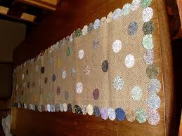 Caminho De Mesa De Juta Para O Natal Yo Yo Table Runner Como Fazer Jogo Americano Jogo Americano Juta