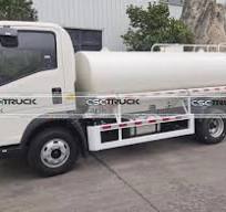 HOWO 5000 Liters Mobile Fuel Truck - China Tank Truck