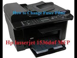 سيساعدك البرنامج الأصلي في إصلاح أخطاء الجهاز باستخدامhp طابعة. How To Fuser Film Hp Lasrjet Pro M 1536dnf Mfp Youtube