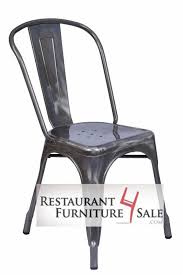 Industrially Chic Restaurant Design Is Making Vintage Steel Chairs New Again A Great Look For Y Restaurant Chairs Steel Restaurant Oversized Chair Living Room