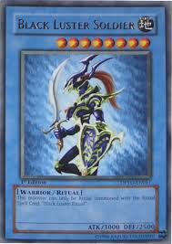 It was so cool that perhaps konami released that the world wouldn't be able to handle too many copies of this card so it was only given to winners of the 2008 shonen jump championships as a prize card. Black Luster Soldier Was The Coolest Yugioh Card Ever He 58433880 Added By Jimboismynameo At Just Yu Gi Oh