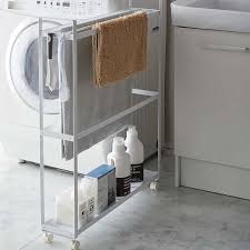 yamazaki tower rack and organizer in 2021 towel rack towel kitchen ideals