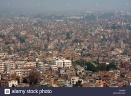 Wer nepal besucht und die hauptstadt besichtigen will, kann dies locker in 2 tagen erledigen. Luftaufnahme Von Kathmandu Hauptstadt Von Nepal Stockfotografie Alamy