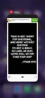 We hope you enjoyed our collection of 7 free pictures with frank iero quote. Frank Iero Quote Crankthatfrank Amino