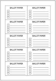 The structure of ballot papers can vary from election to election and has to be individually adjusted according to the requirements of your board of directors elections and the election code or. Sample Ballot