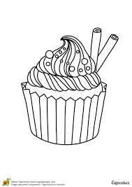 Un Succulent Cupcake Cannelle Vanille Avec Un Supplement De Creme Tres Onctueuse A Col Cupcake Coloring Pages Coloring Pages To Print Coloring Pages