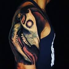 Brahma Bull Tattoo Bull Skull Tattoos Bull Tattoos Rock Tattoo