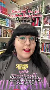 Ranking all 40 king books ive read 🪓 edition #stephenking #stephenkin...