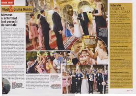 E cea mai talentata din lume la acest sport. Giulia Wearing A Mirela Diaconu Lace Wedding Gown 2 Mirela Diaconu