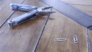 Apply pressure to this paperclip so the lock is a bit easier to pick. How To Pick A Lock With A Paper Clip The Art Of Manliness