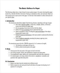 How to write an introduction. 10 Paper Outline Templates Free Sample Example Format Download Free Premium Templates