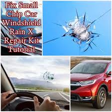 Maybe you would like to learn more about one of these? Fix Small Chip Car Windshield Rain X Repair Kit Tutorial The Homestead Survival