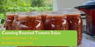 Canning Roasted Tomato Salsa