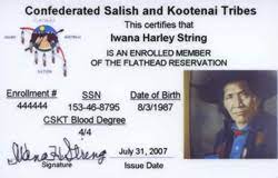 Montana Tribal Id