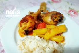Patates Yataginda Tavuk But Tarifi Nasil Yapilir Bu Tarifin Resimli Anlatimi Ve Deneyenlerin Fotograflari Burada Yazar Kubra Pel Yemek Tarifleri Yemek Tavuk