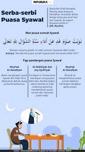Sebenarnya, boleh ke untuk kita gabungkan puasa sunat enam hari bulan syawal dengan puasa ganti? Bagaimana Hukum Menunda Qadha Puasa Ramadhan Republika Online