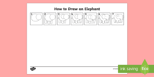 A full mature elephant can reach around 12,000 pounds, which is something like more than 5400 kg. How To Draw An Elephant Teacher Made