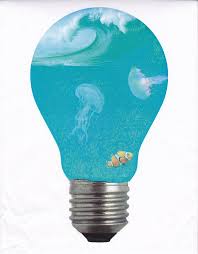 Surrealism Light Bulb Aquarium By Rliang13 On Deviantart Light Bulb Art Light Bulb Aquarium Light Bulb